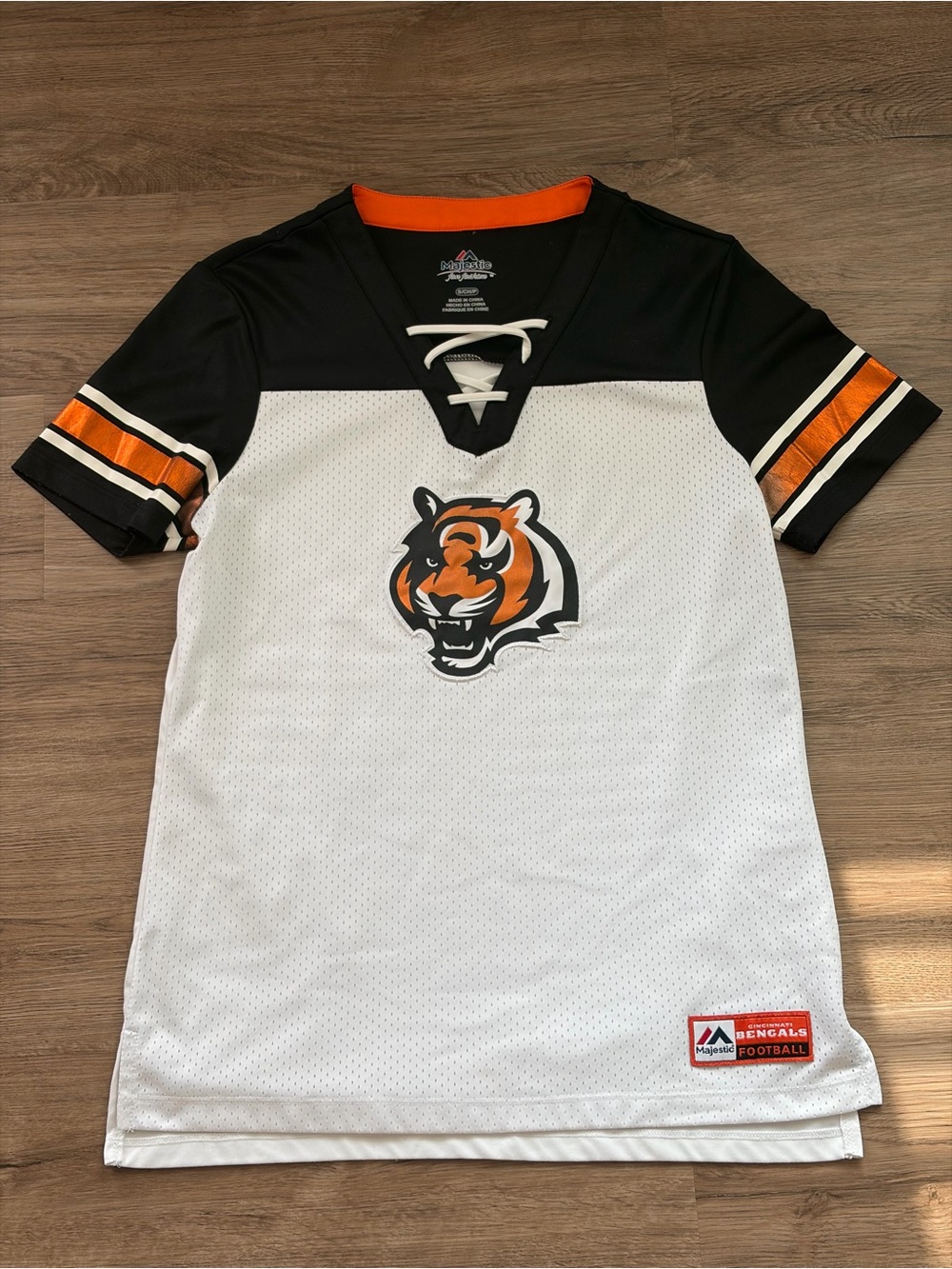 Majestic Cincinnati Bengals Fashion Sportswear Jersey Size S